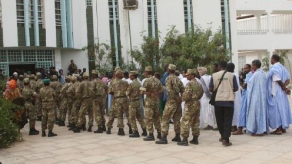 صورة من الارشيف لعناصر من الجيش الموريتاني