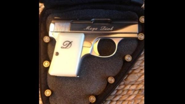 Maya Diab's new pistol