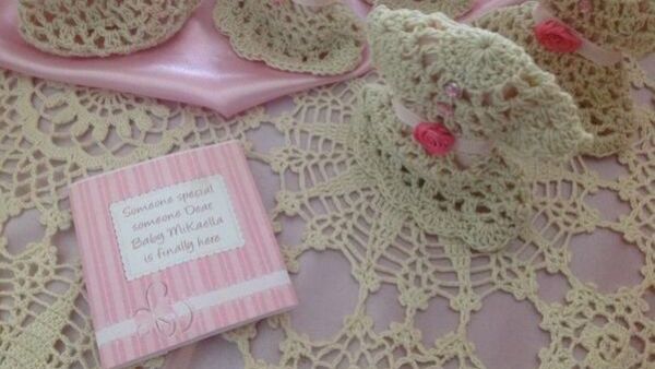 The picture Maya posted on her Twitter along with a message announcing the birth of Michaela. (Image: Twitter)