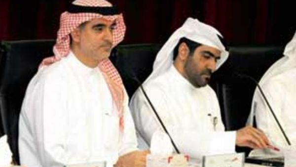 Roads and Transport Authority officials Dr Aisha Al Busmait, Director of Marketing and Corporate Communication; Adnan Al Hammadi; Ramadan Abdullah, Director of Rail Operations; and Nasser Bu Shehab, Director of the Strategic Planning Department, addressing a Press conference on Monday.