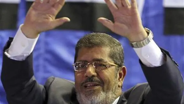 مرشح الاخوان المسلمين محمد مرسي
