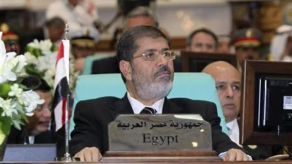 الرئيس المصري محمد مرسي 