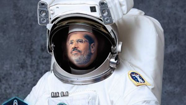 The April 6 Youth Movement wants Morsi to be sent into orbit