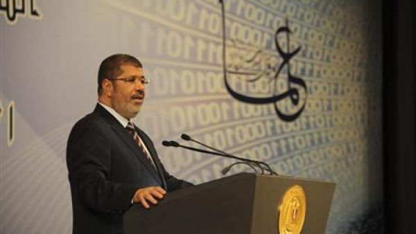 الرئيس المصري محمد مرسي