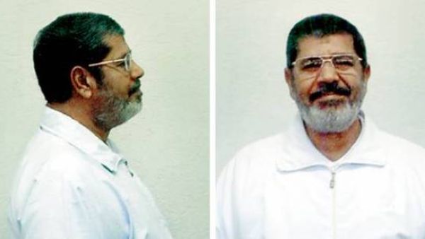 اول صور لمرسي في سجن برج العرب
