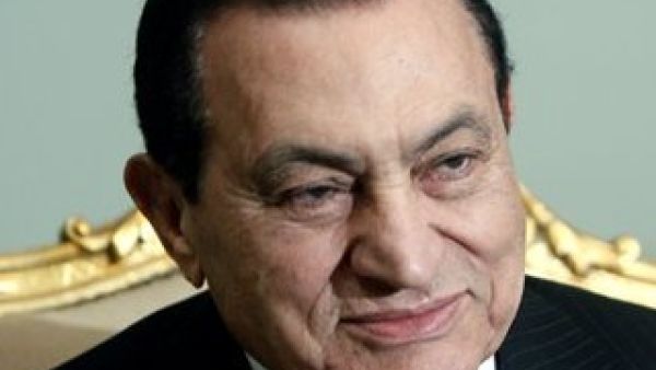الرئيس المصري حسني مبارك