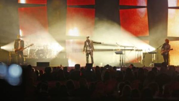 OneRepublic live in concert on Thursday at the Dubai Festival City as part of the ongoing Emirates Airline Dubai Jazz Festival. Clint Egbert/Gulf News