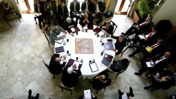 Peace talks get their turn at the table in the Middle East's quagmire (image Jordan peace summit, used for illustrative purposes)