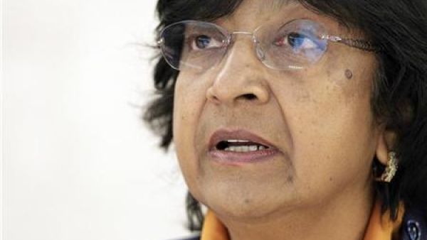 نافي بيلاي مفوضة الامم المتحدة السامية لحقوق الانسان 