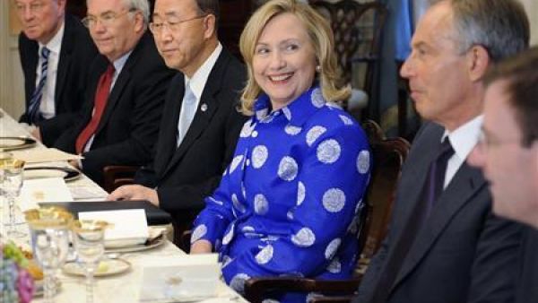 اجتماع رباعي الوساطة للسلام في الشرق الاوسط في واشنطن ي