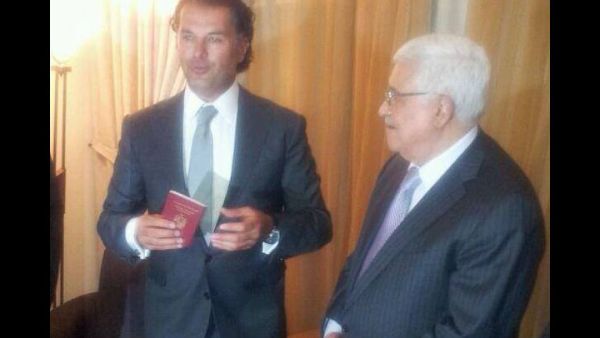 Ragheb Alama is totally excited to be a Palestinian citizen now!