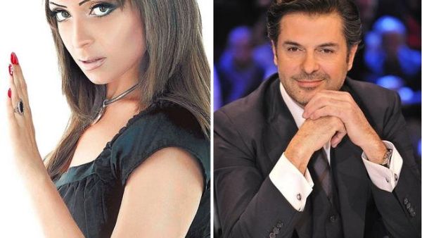 Reem al Baroudi and Ragheb Alama