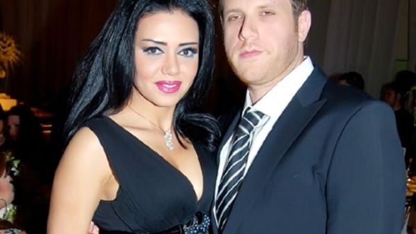 Rania Yousif with her ex-husband Karim Al Shabrawi 