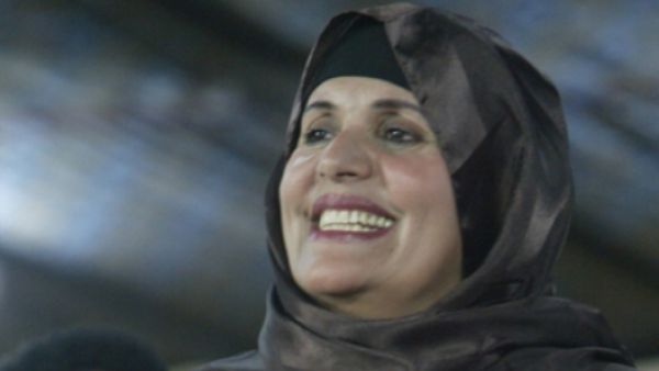 زوجة لعقيد الليبي معمر القذافي صفية فركاش