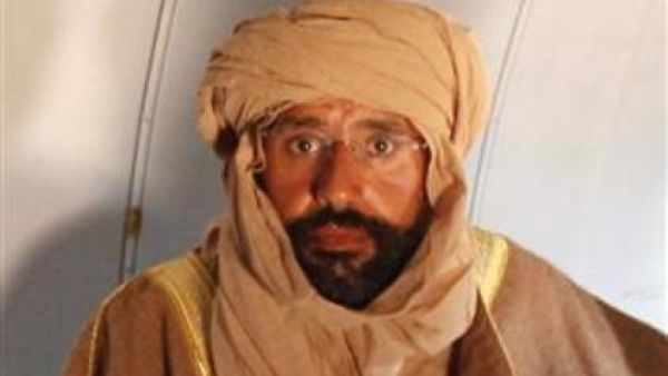 The ICC has charged Saif al-Islam with murder and persecution of civilians. (AFP/File)