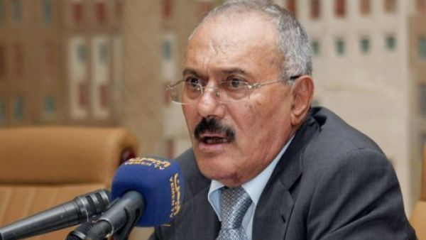 الرئيس اليمني علي عبد الله صالح 