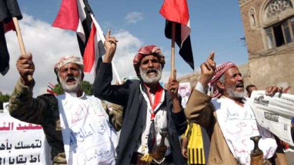 تظاهرة للمعارضة اليمنية في صنعاء