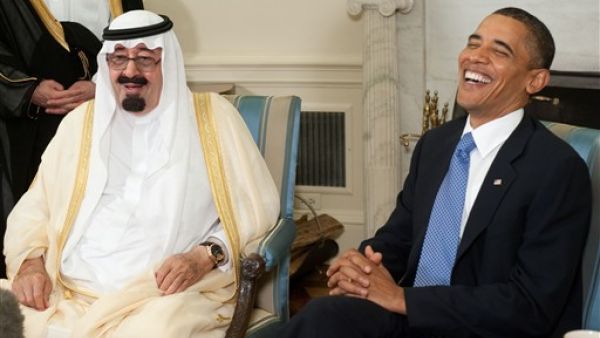 Saudi king and Obama