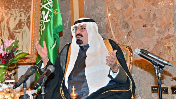 King Abdullah bin Abdul Aziz speaking during the inaguration ceremony of the Shura Council at his palace in Riyadh (Photo courtesy of AFP/HO/SPA)  King Abdullah bin Abdul Aziz speaking during the inaguration ceremony of the Shura Council at his palace in Riyadh (Photo courtesy of AFP/HO/SPA)