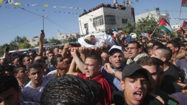 تشييع جثمان الشاب معتز الشراونه