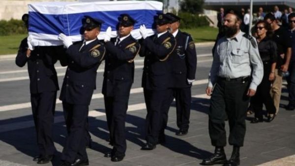 جنازة وطنية لرئيس الوزراء الاسبق اسحق شامير 