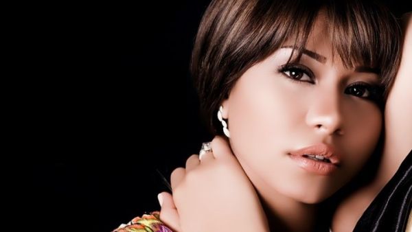 In the recent shoot, Sherine swapped her perfectly polished image for a sexed-up snap (Photo: Facebook)