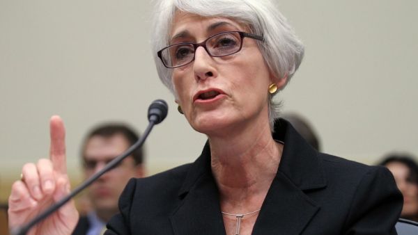 State Department official Wendy Sherman, shown testifying in 2011 before the House Foreign Affairs Committee, said the U.S. ability to enforce Iran sanctions “is being hampered significantly” by the shutdown.