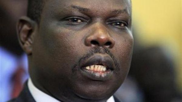 باقان اموم كبير مفاوضي جنوب السودان
