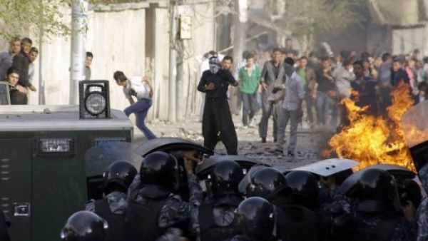 من التظاهرات في السليمانية