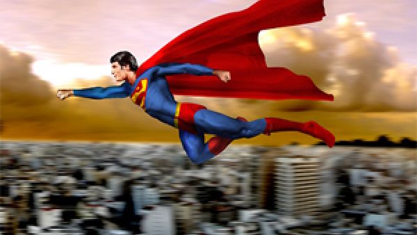 Is Superman (and his other action-flick colleagues) a socially-acceptable suicide bomber in post-9/11 US culture? (Photo courtesy of lifeboat.com)