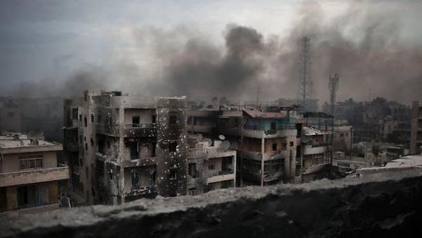 Aleppo is burning and now car bombs are the culprit.