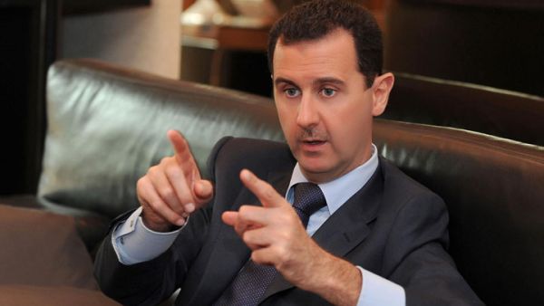 Syrian president, Bashar al Assad.