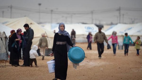 Refugees in Za'atari refugee camp, Jordan, are being given an opportunity to explore their emotions through drawing