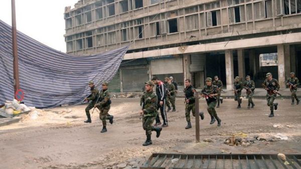 الجيش السوري يطوق جنوب دمشق