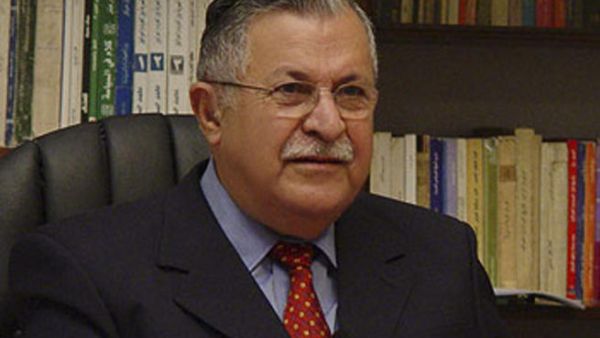 الرئيس العراقي جلال طالباني 