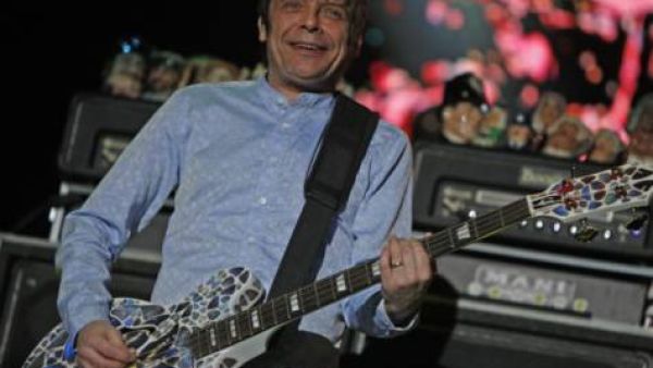 Stone Concert Gary Mounfield, better known as Mani, from the acclaimed English band The Stone Roses performed live in Dubai.