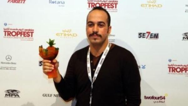 Mohamed Hussen Anwar after winning 'Director of Best Film' for Undamageable (Photo: Abdul Raham) Mohamed Hussen Anwar after winning 'Director of Best Film' for Undamageable (Photo: Abdul Raham)