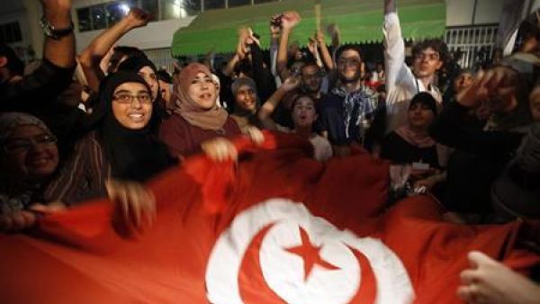 انصار حركة النهضة في تونس 
