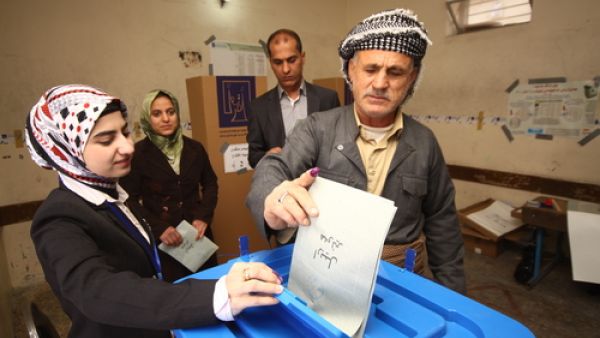 Nearly three million Iraqi Kurds are eligible to vote in Saturday's elections (Courtesy of Shutterstock)