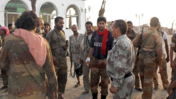 جنود يمنيون في زنجبار