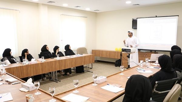 Staff members of Sharjah Ladies Club Branches (SLCB) during their meeting. Staff members of Sharjah Ladies Club Branches (SLCB) during their meeting.
