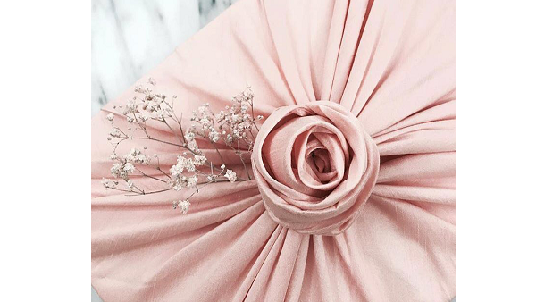 Maryam Fahad Al-Majid utilizes the ‘Furoshiki’ method for her gift wrapping business. Maryam Fahad Al-Majid utilizes the ‘Furoshiki’ method for her gift wrapping business.