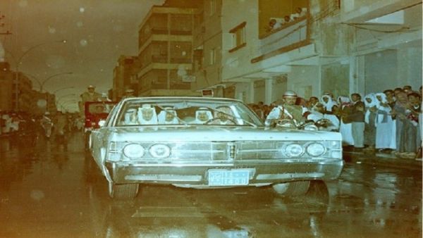 التقطت الصورة في مساء ماطر عام 1394هـ أي قبل 46 عاما تقريبا 