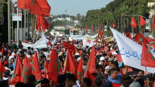 تظاهرة حاشدة في الرباط تنديدا بموقف السويد من الصحراء الغربية
