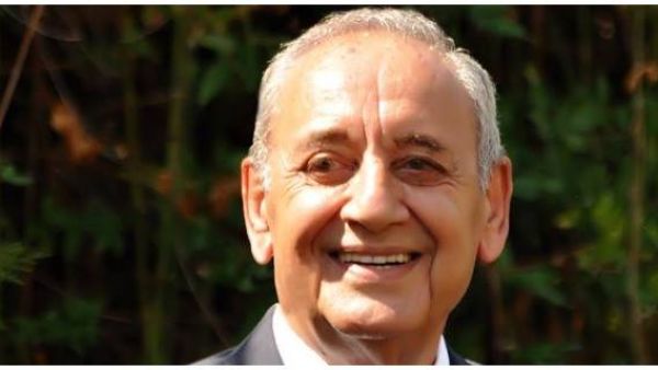 رئيس البرلمان اللبناني نبيه برّي
