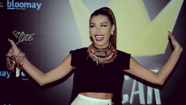 Lebanese actress Nadine Rassi has officially split up from her husband Giscard Abi Nader. (Facebook)
