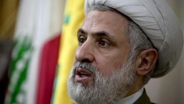  الشيخ نعيم قاسم نائب الأمين العام لحزب الله الشيعي المدعوم من إيران