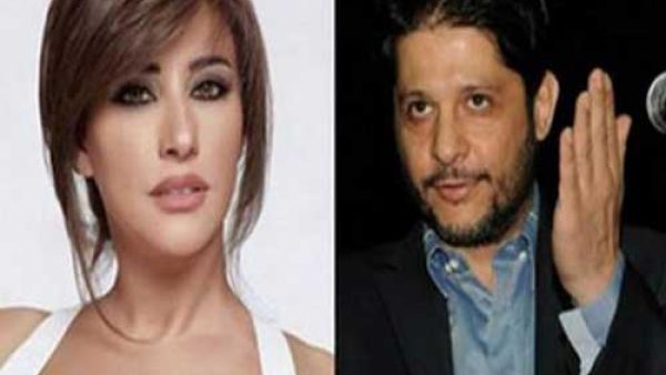 الفنانة نجوى كرم والفنان معين شريف