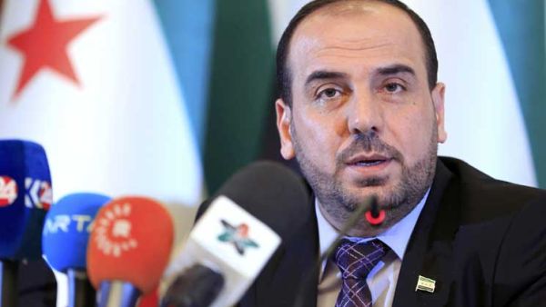  رئيس هيئة التفاوض التابعة للمعارضة السورية، نصر الحريري