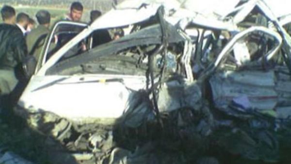 أحد حوادث الطرق في سوريا/ أرشيفية